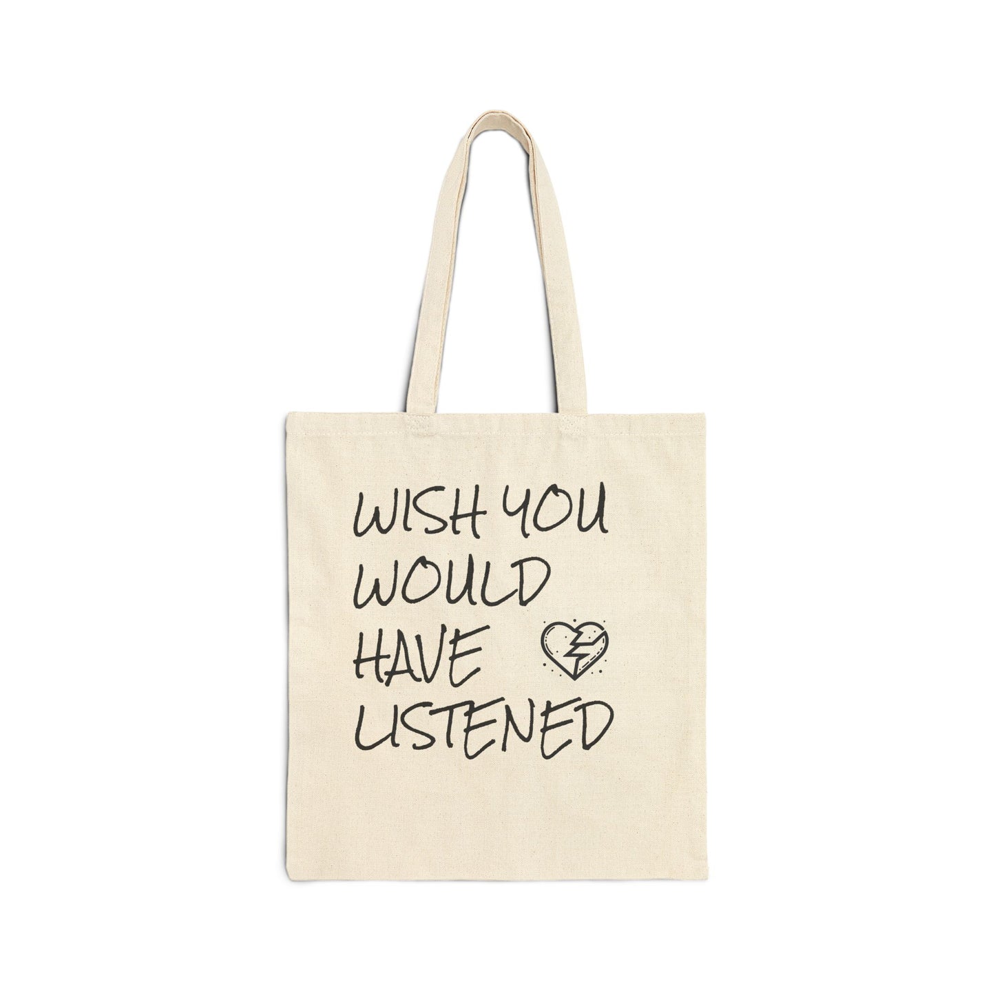 Cotton Canvas Tote Bag